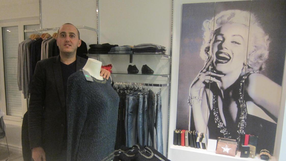 La Fere eclair dans la grisaille le magasin de pret a porter 5e avenue inaugure en centre ville